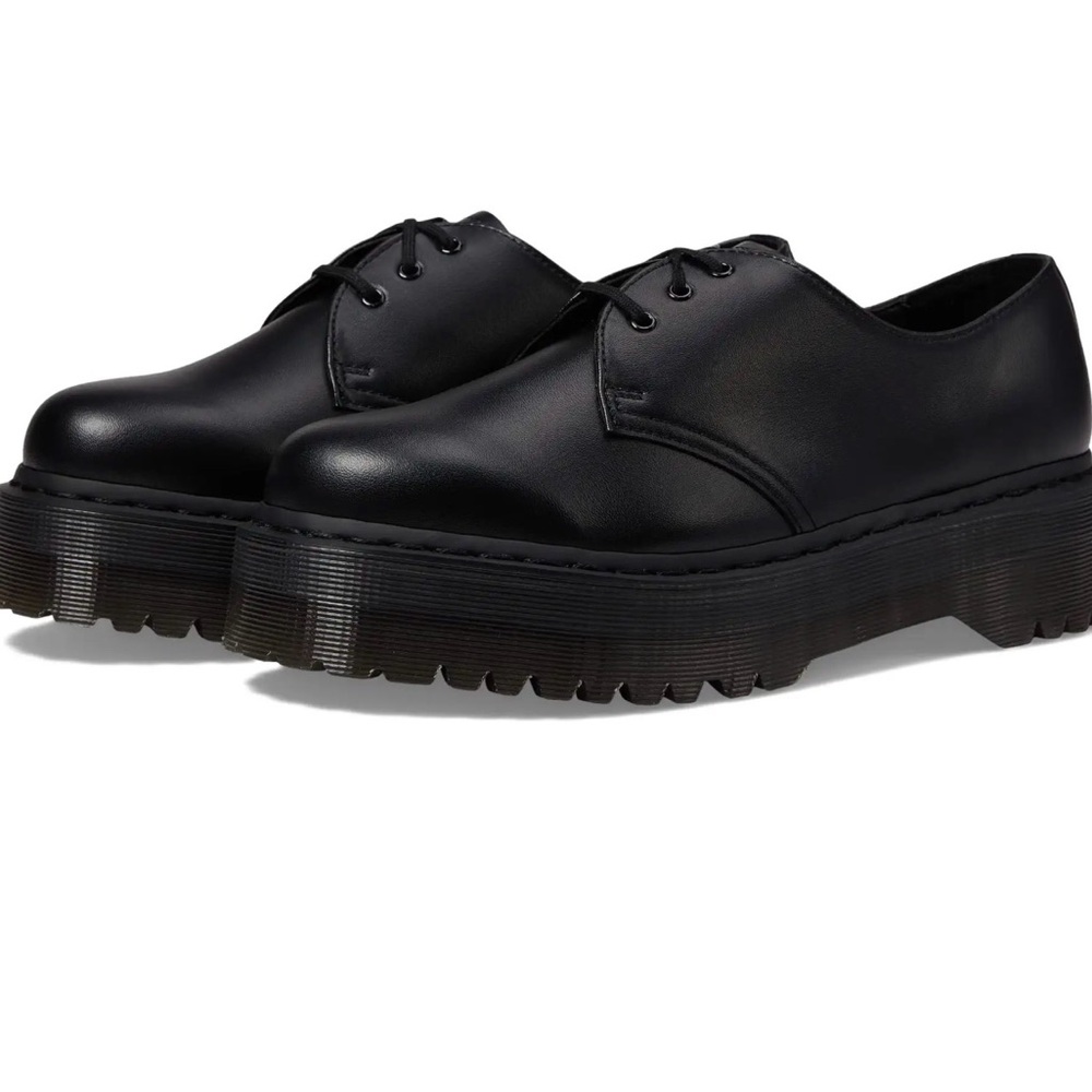 Dr. Martens Black Platform Shoes